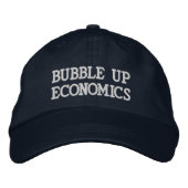 CASQUETTE BRODÉE BLOQUER L'ÉCONOMIE (Devant)