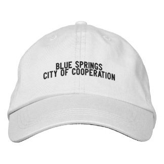 Casquette Brodée BLUE SPRINGS Chapeau Missouri