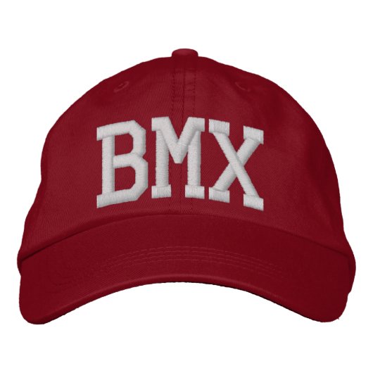 CASQUETTE BRODÉE BMX (Devant)