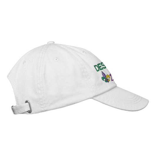 Casquette Brodée Boisson désignée - Mardi Gras (Droite)