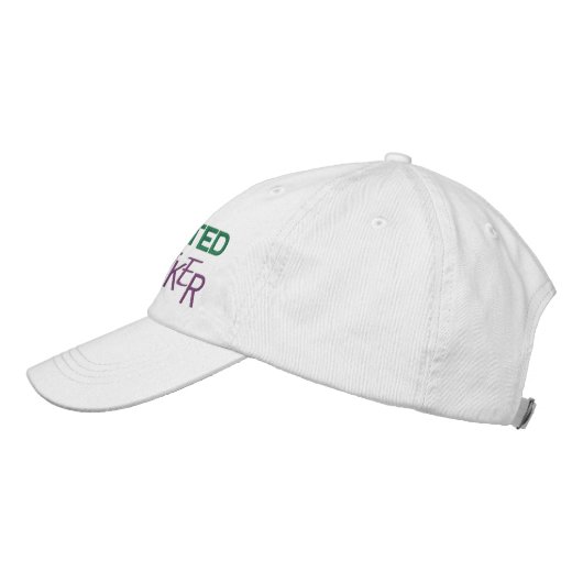 Casquette Brodée Boisson désignée - Mardi Gras (Gauche)