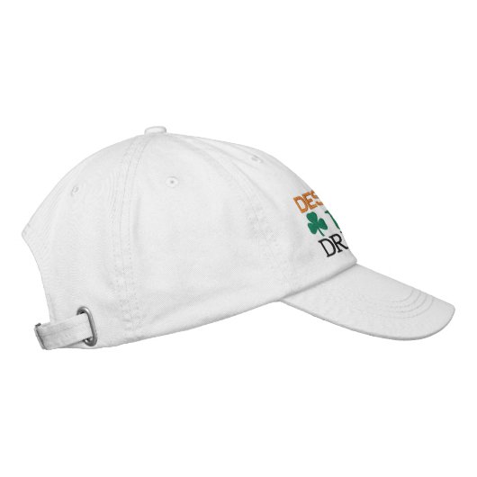 Casquette Brodée Boisson irlandais désigné (Droite)