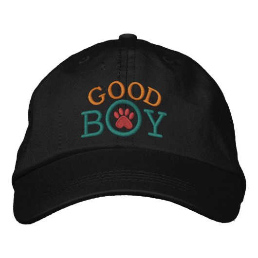 Casquette Brodée Bon Garçon ! (Devant)