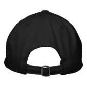 Casquette Brodée Bonita Noir Vieux Anglais Femmes (Dos)