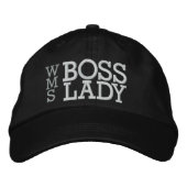 CASQUETTE BRODÉE BOSS, LADY, W, M, S (Devant)