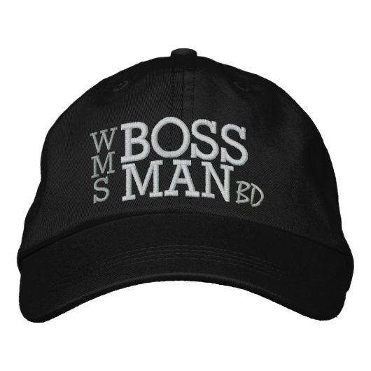 CASQUETTE BRODÉE BOSS MAN (Devant)