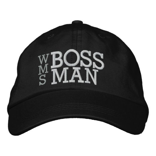 CASQUETTE BRODÉE BOSS MAN (Devant)