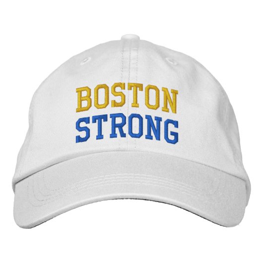 Casquette Brodée Boston fort (Devant)