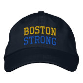 Casquette Brodée Boston Strong (Devant)