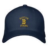 Casquette Brodée Boston Strong (Devant)