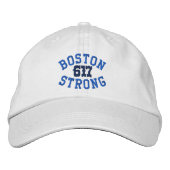 Casquette Brodée Boston Strong 617 (Devant)