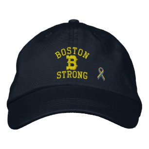 Casquette Brodée Boston Strong Ribbon Edition