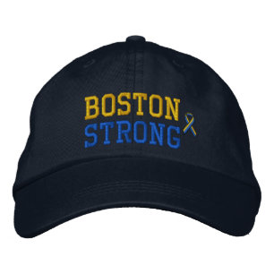 Casquette Brodée Boston Strong Ribbon Edition
