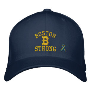 Casquette Brodée Boston Strong Ribbon Edition