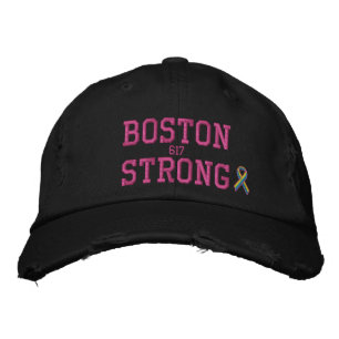 Casquette Brodée Boston Strong Ribbon Edition