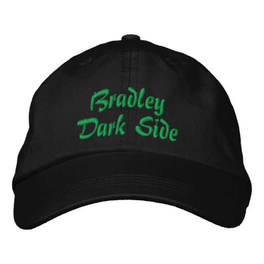 Casquette Brodée Bradley Dark Side (Devant)