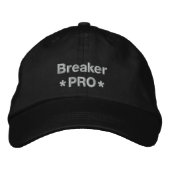 Casquette Brodée Breaker Pro (Devant)