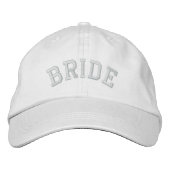 CASQUETTE BRODÉE BRIDE (Devant)