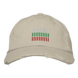 Casquette Brodée Broderie du drapeau de Bulgarie
