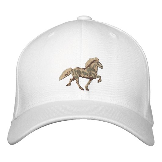 Casquette Brodée Broderie islandaise rétro des années 1930 (Devant)