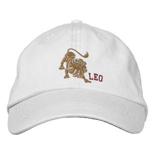 Casquette Brodée Broderie Leo Zodiac Sign 23 juillet - 22 août