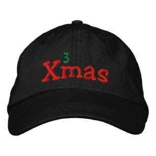Casquette Brodée Broderie Naughty Xmas