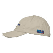 Casquette Brodée Broderie patriotique (Gauche)