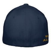 Casquette Brodée Broderie personnalisée Alaska State Flag Design (Dos)