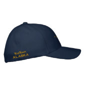 Casquette Brodée Broderie personnalisée Alaska State Flag Design (Droite)