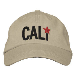 Casquette Brodée Broderie STAR de Cali California