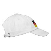 Casquette Brodée Brodez le drapeau de l'Allemagne d'Allemand (Droite)