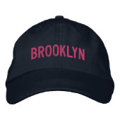 CASQUETTE BRODÉE BROOKLYN (Devant)