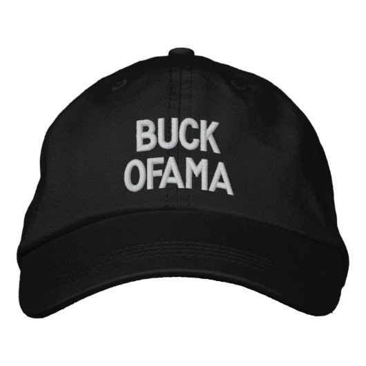CASQUETTE BRODÉE BUCK OFAMA (Devant)