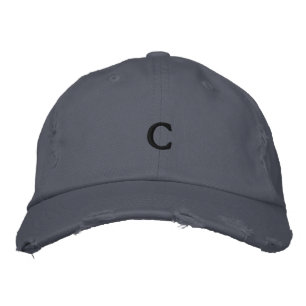Casquette Brodée C Classique Décontracté Style Extérieur Initial Us