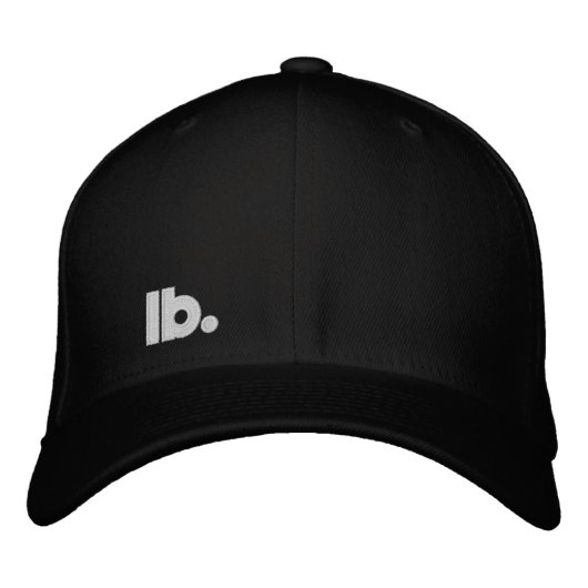 Casquette Brodée Câble de livre (Devant)