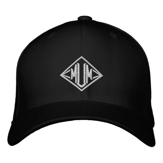 Casquette Brodée Cadeau brodé simple pour maman (Devant)