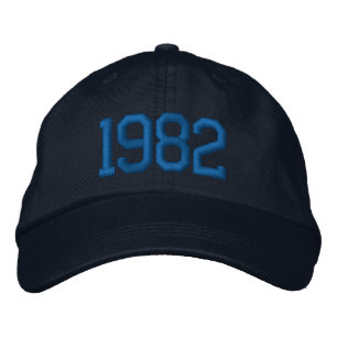 Casquette Brodée Cadeau d'anniversaire personnalisé avec année de v