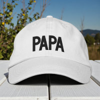 Cadeau de Fête des Pères brodé Papa Simple