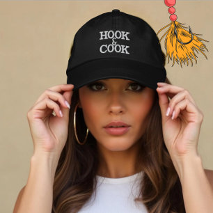 Casquette Brodée Cadeau personnalisé de pêche et de cuisine pour pê