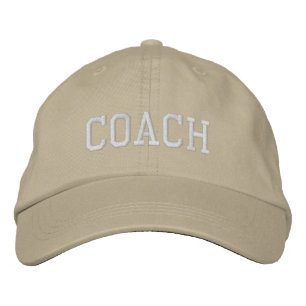 Casquette Brodée Cadeau personnalisé pour entraîneur