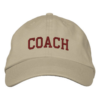 Casquette Brodée Cadeau personnalisé pour l'entraîneur