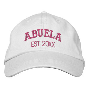 Casquette Brodée Cadeau Personnalisé pour Mémé avec Texte Personnal