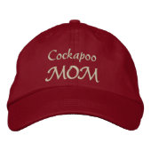 Casquette Brodée Cadeaux de maman Cockapoo (Devant)