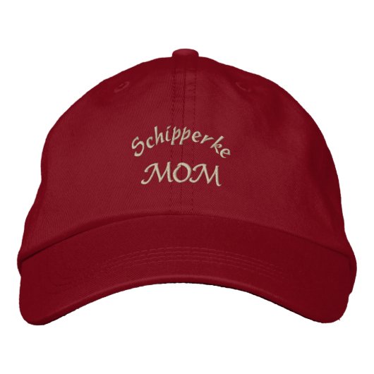 Casquette Brodée Cadeaux Schipperke Maman (Devant)