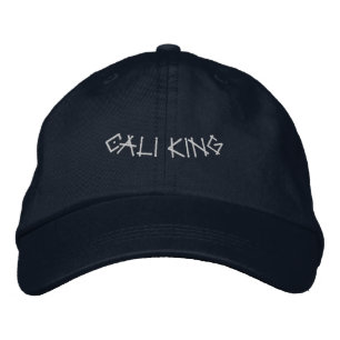 Casquette Brodée CALI KING Chapeau Inspiré de la Royauté Couleur Na