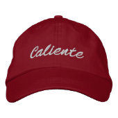 Casquette Brodée Caliente (Devant)