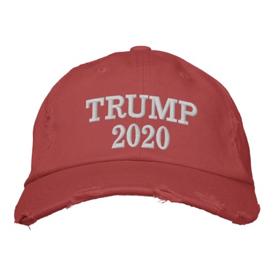 Casquette Brodée Campagne de réélection du président Trump 2020 (Devant)