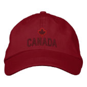 Casquette Brodée Canadian Maple Leaf Embroidery (Devant)