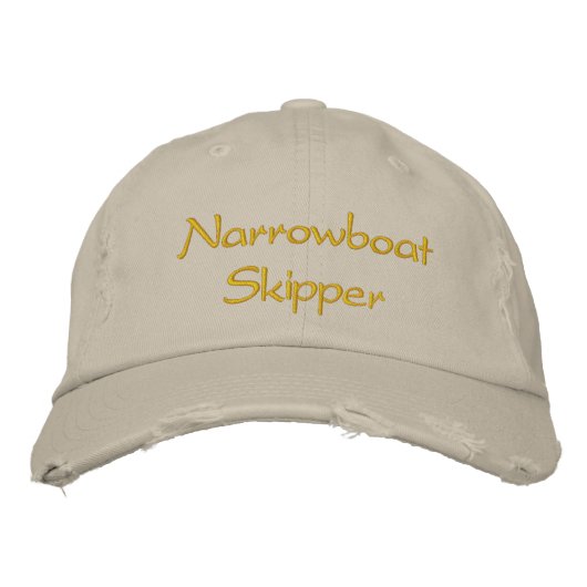 CASQUETTE BRODÉE CANAUX (Devant)