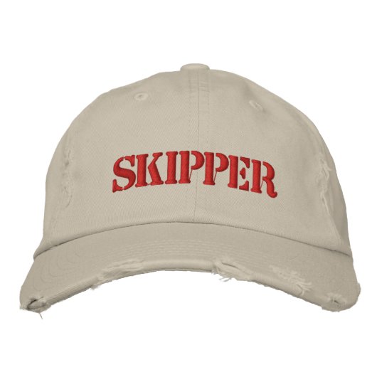 CASQUETTE BRODÉE CANAUX (Devant)